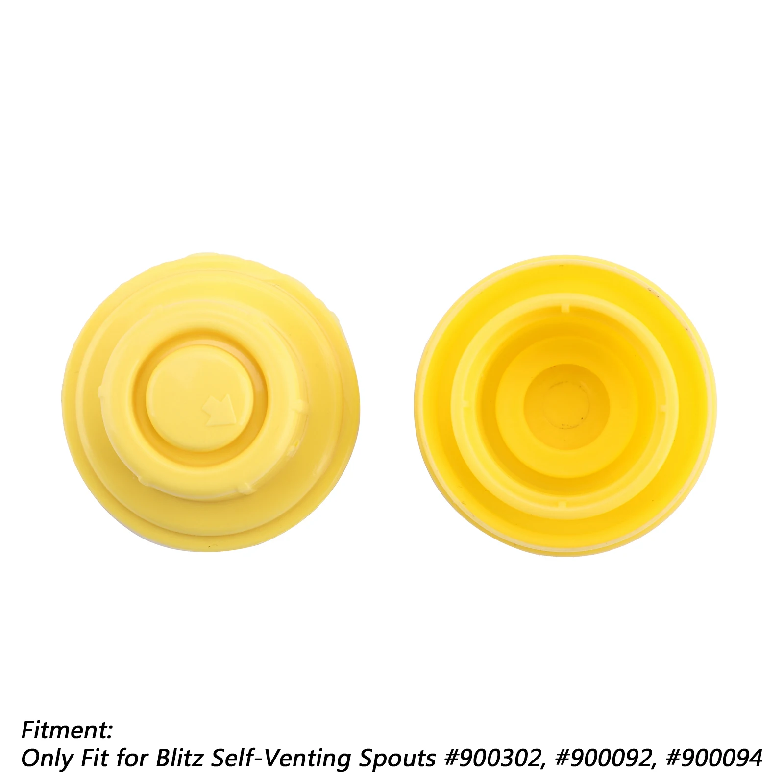 Areyourshop Replacement YELLOW SPOUT CAP Top For BLITZ Fuel GAS CAN 900302 900092 900094