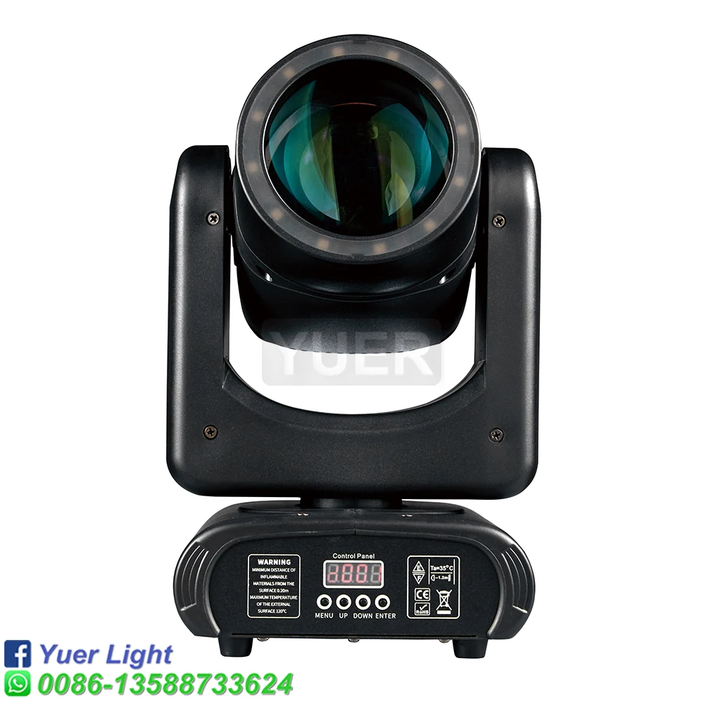4Pcs/lot MINI LED Moving Head Light 120W Beam+Spot+Rainbow Effect+Aperture+18 Prisms Dj Dmx Stage Light Effect Light Disco Bar