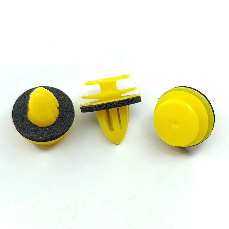 30/50PCS 9mm Hole Car Door Trim Panel Retainer Clips Fastener Plastic Rivets For Hyundai Nissan For Infiniti Car-styling