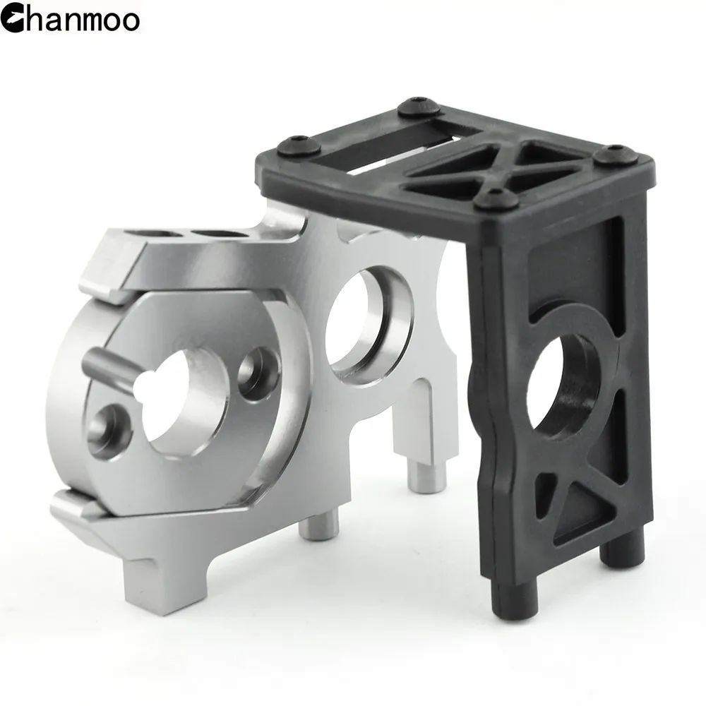 Chanmoo Universal Metal Motor Mount Holder for 1:8 RC Off Road Car Kyosho MP10 HSP FS ZD Hobao