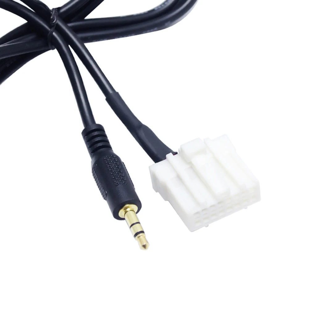3 5mm Black B70 AUX Audio Adapter Input new Cable for Mazda 2 3 2025 5 6 MX5 RX8 2006 MP3 CD Changer Jack Plug