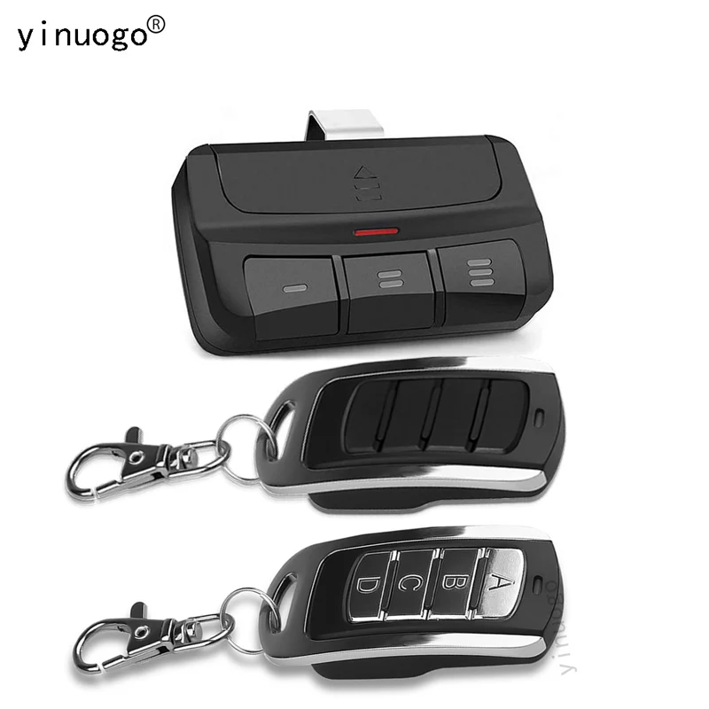 Garage Door Remote Control AUTO SCAN 2025 Multi Frequency Duplicator 280-868MHz Multi Brand 433.92MHz Fixed Rolling new Code Gate Opener