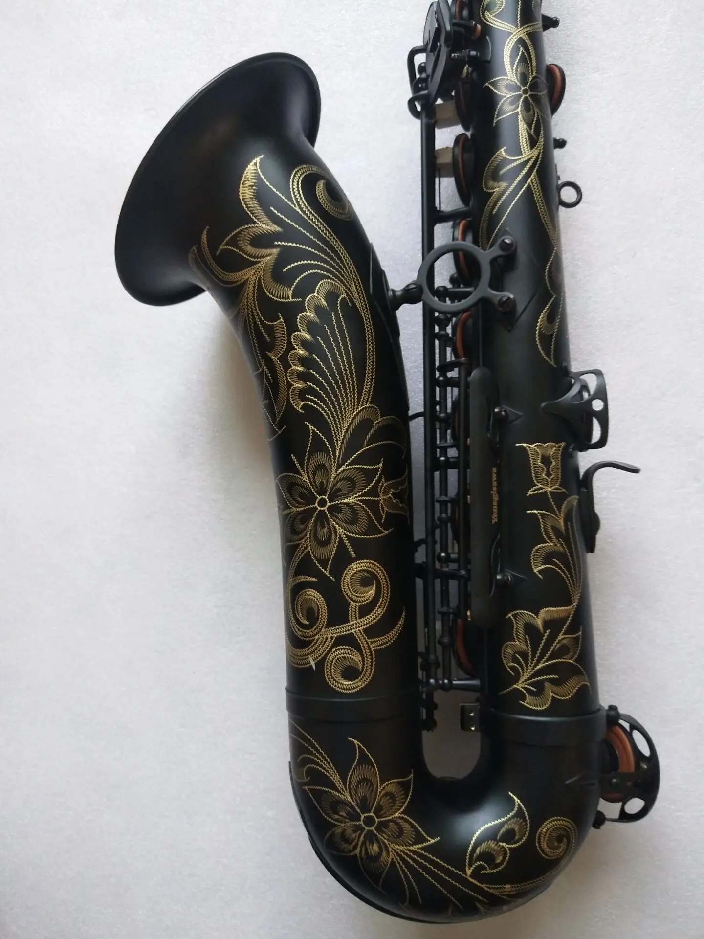 Tenor saxophone T-902 High-quality Matt Black Musical instrument professional playing Tenor Sax With mouthpiece