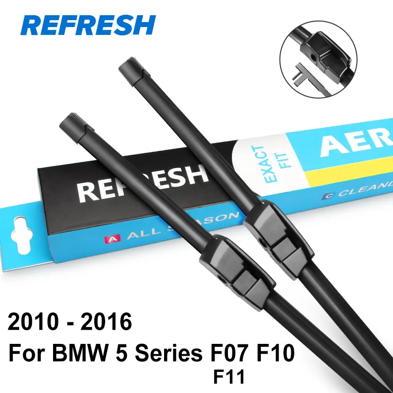 Wiper for REFRESH Blades 5 Series E39 E60 E61 F07 F10 F11 G30 G31 520i 523i 525i 528i 530i 535i 518d 520d 525d 530d 535d smile