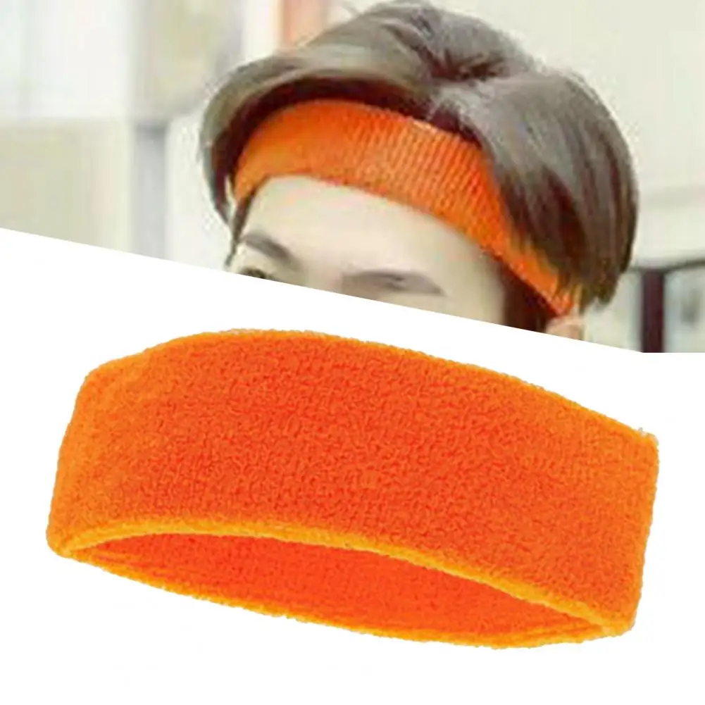 Sweatband Tennis Sport 2025 Headband Volleyball Gym Elastic Head Belt Sport Head Band Yoga Exercise Hair Bands Workout new Hair Wrap