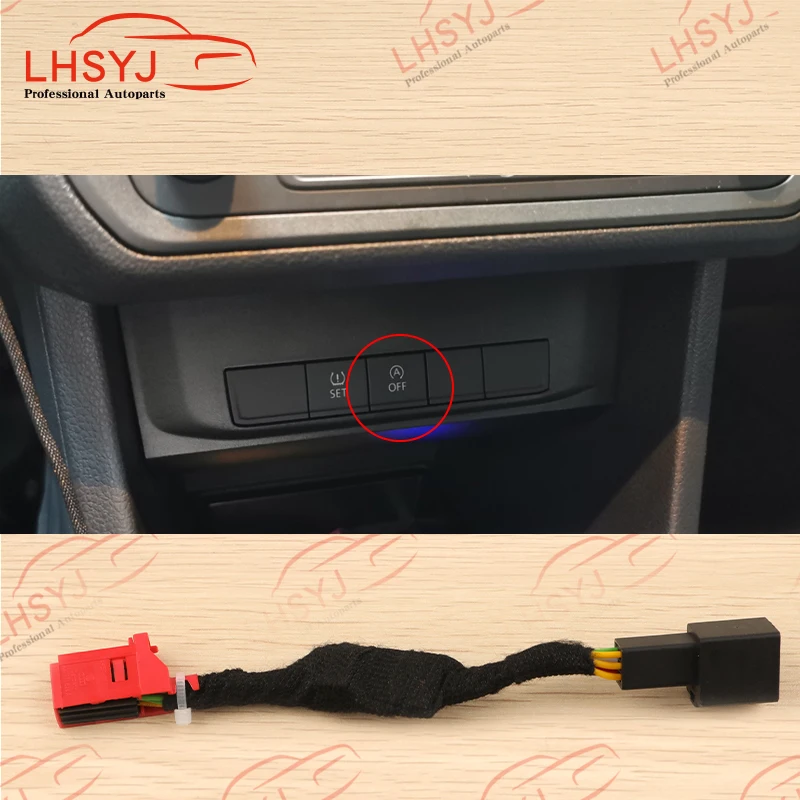 Stop Canceller For VW Caddy 2025 Golf 6 Multivan t5 t6 Automatic Start Stop new Engine System Off Eliminator Control Sensor Plug Cable