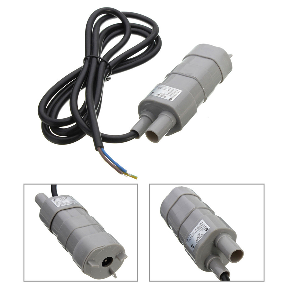 JT-500 DC 12V 24V Submersible Water Pump Micro Motor Water Pump 5 Meters 10L/M High Pressure Water Pump Cable/DC Interface