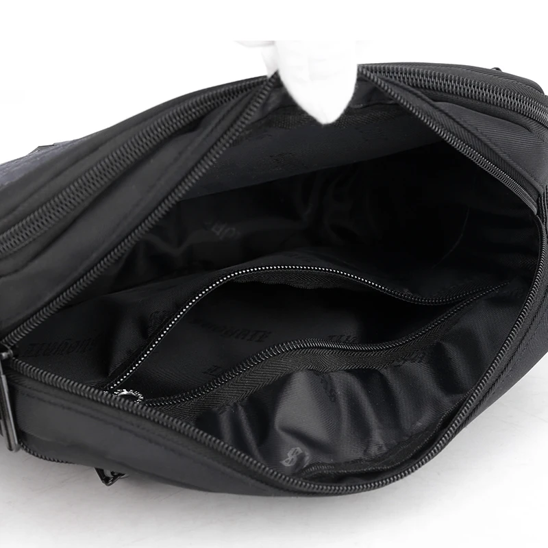 Men Bag Crossbody Shoulder Zipper Travel Messenger Pack Male Shoulder Sling Working Bags Bookbag Briefcase Casual Sling Bag Male smile