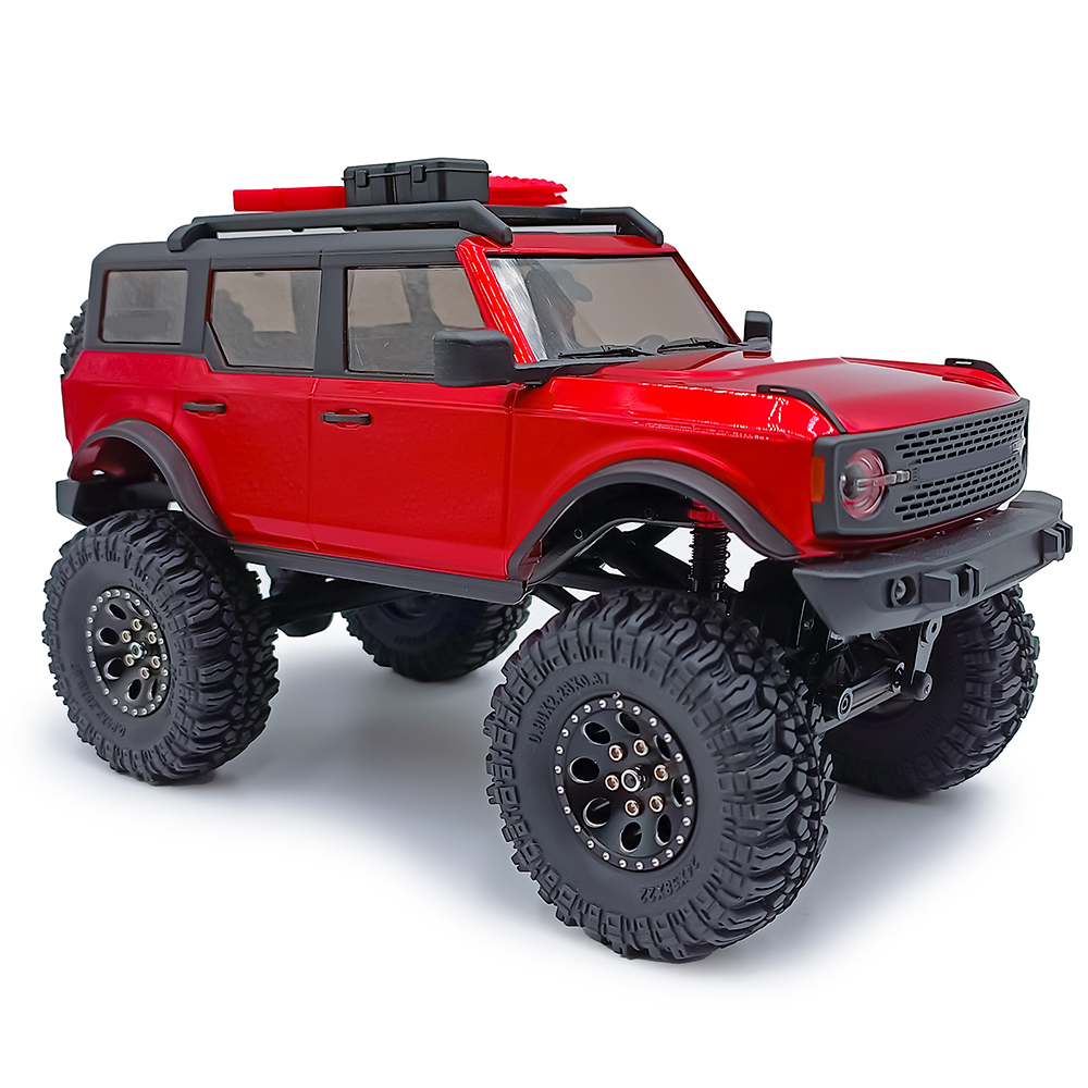 YEAHRUN 4PCS 1.0" Rubber Tyres Mud Terrain Wheel Tires for 1/24 Axial SCX24, 1/18 TRX4M RC Micro Crawler Car Parts