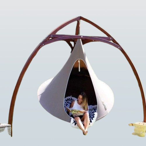 Camp Furniture UFO Shape Teepee Tree Hanging Swing Chair For Kids Adults Indoor Outdoor Hammock Tent Patio Camping 100cm