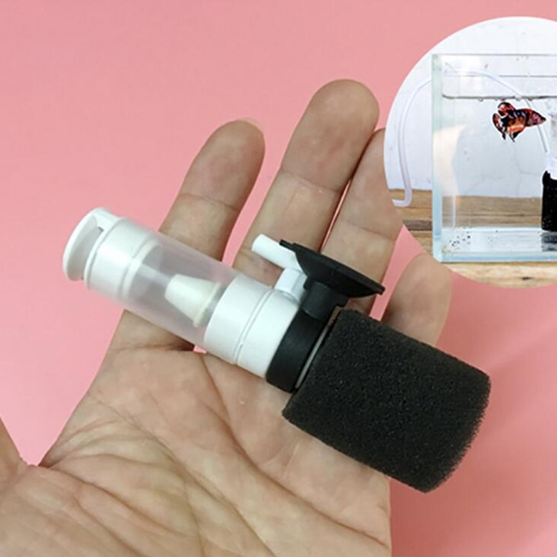 3 in 1 Filter For Aquarium Fish Tank Filter Mini Fish Tank Filter Aquarium Oxygen Submersible Water Purifier