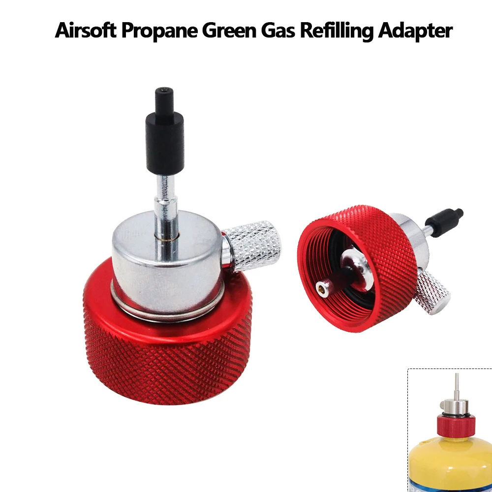 Magazine Propane new Green Gas Refilling Charging Adapter Adaptor with Silicone 2025 Oil Port Fit for Coleman Tank