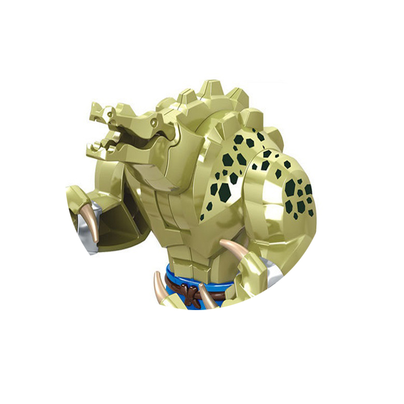Great Value!!! 10.5cm Killer Croc Tail Gator Crocodile Killer Vs Wolverine Model 70907 Building Bricks Toys Blocks Child Figures