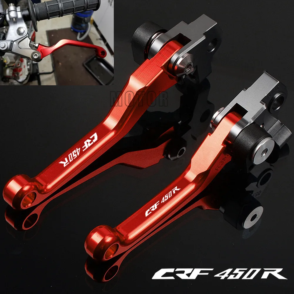 For Honda CRF450R 2002-2019 2018 2017 CRF 450R 450 R 2025 CNC Aluminum Motorcycle new Dirt Pit Bike Motocross Pivot Brake Clutch Levers