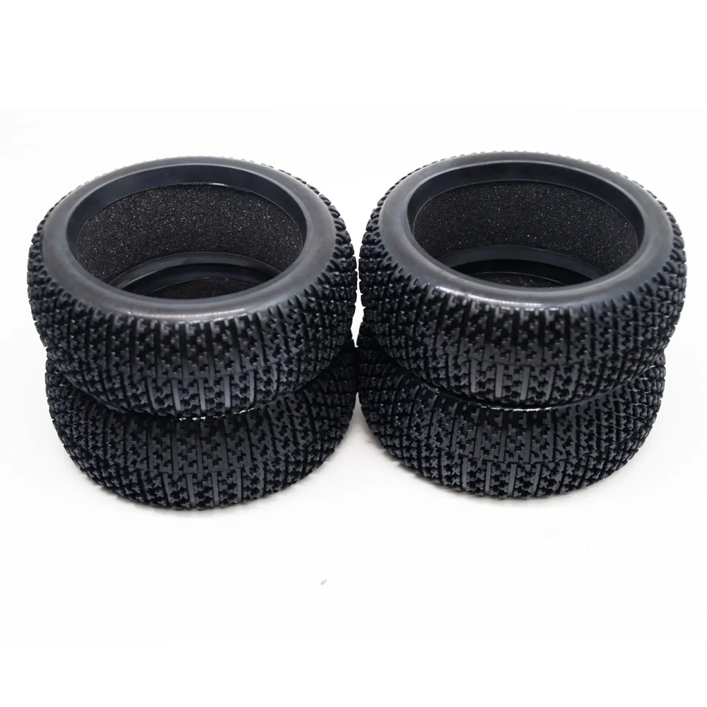 4pcs 3.2" Tire 110mm Width 44mm Sponge for RC 1/8 Off Road Buggy HSP Redcat HPI Losi Ofna Kyosho MP9 Hobao Hyper Wltoys Redcat