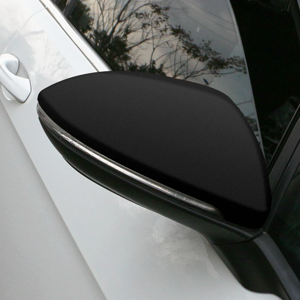 2Pcs Car Rearview Mirror Cover for Volkswagen VW Golf7 Golf 7 MK7 MK7.5 2012 - 2019 Rear View Mirror Covers Sticker Accessories