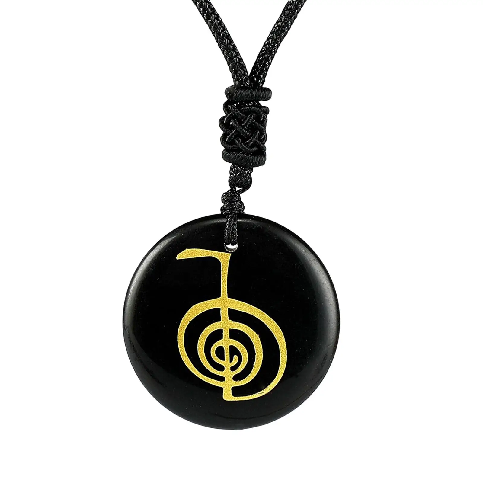 Cho KU Rei Pendant Men Women Exquisite Decors with Rope Craft Supplies Necklace Pendant for Party Dating Thanksgiving Halloween