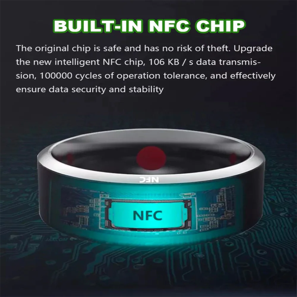 For Tesla Model 3 Model Y Smart Key Ring Accessories NFC Ceramic Ring Replace Car Key Card Key Fob Made With Original Card Chips