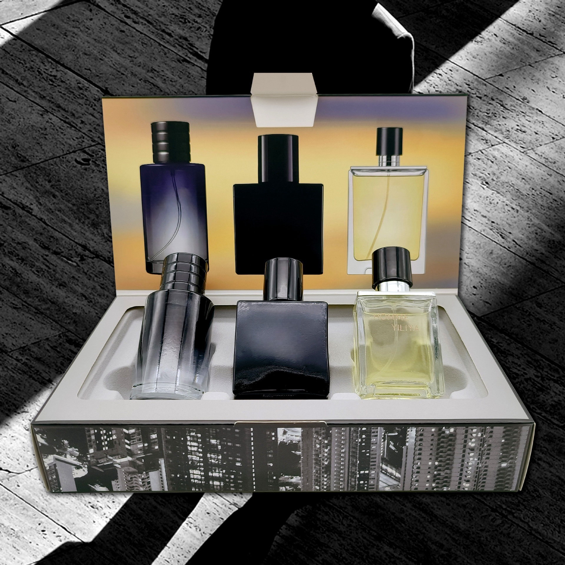 Men's perfume new perfume set fresh and durable fresh cologne perfume gift box can be wholesale