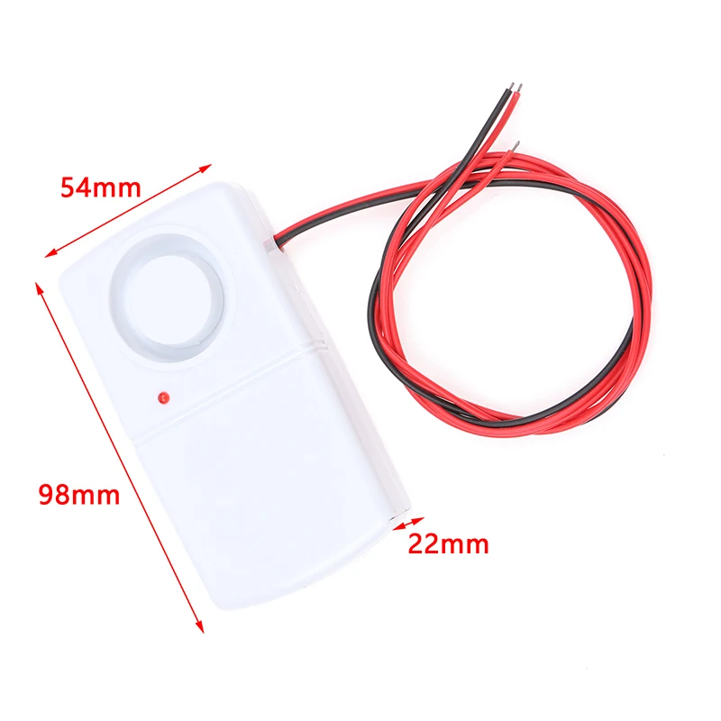 Automatic 220V/380V Power Failure Alarm White 110db LED Power Cut Failure Outage Automatic Alarm Waring Siren Indicator