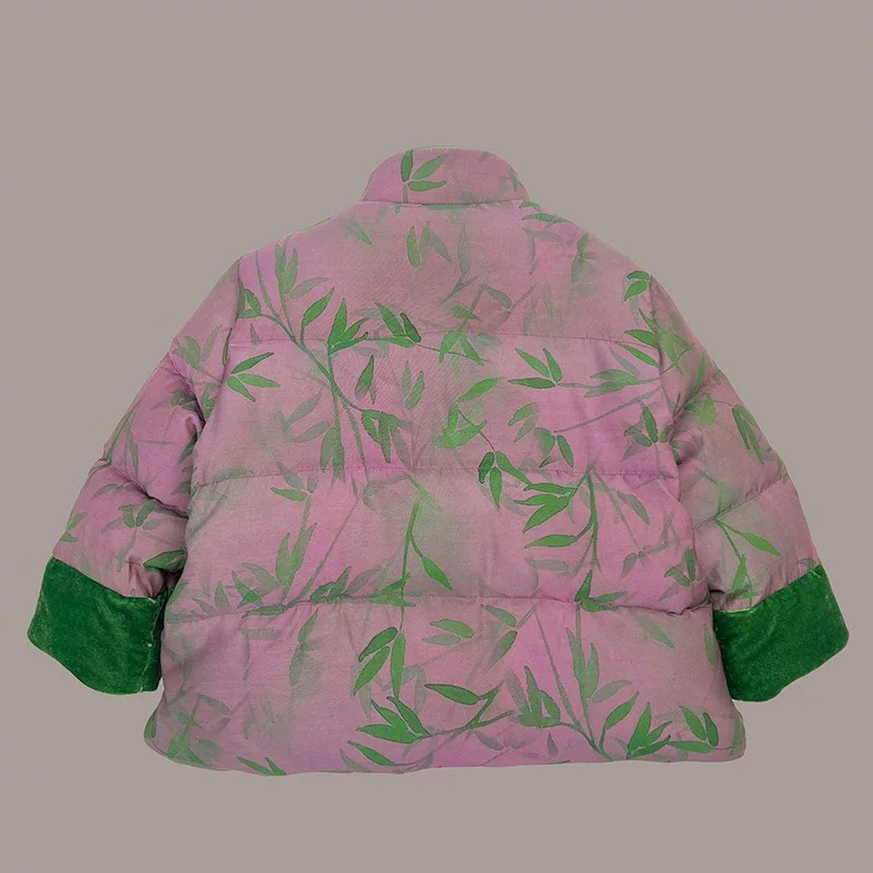 Niche light luxury custom 2023 autumn and winter new national wind Tang suit New Year's clothing to pay homage to the New Year's clothing Ha