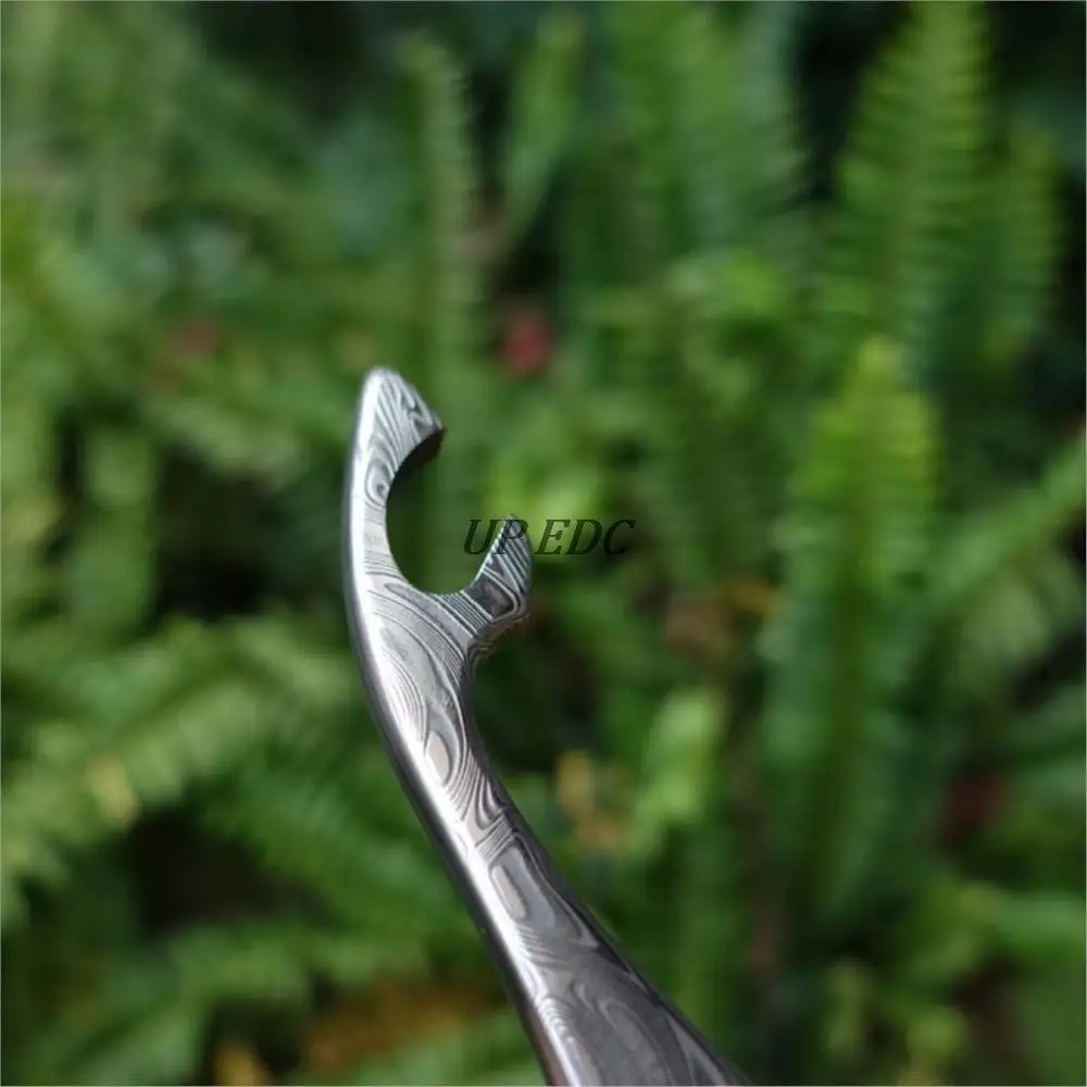 Powder Crowbar Swedish Steel Bottle Opener EDC ddmysmile Keychain Multi-Tool Smile