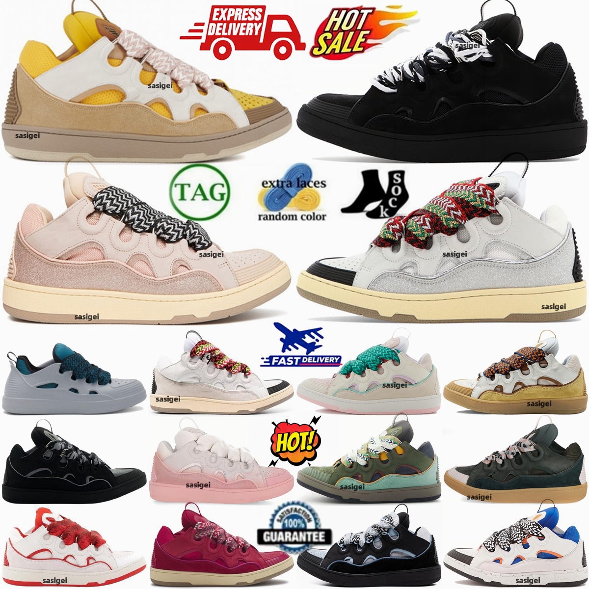 Leather Curb Sneakers Shoes Black Grey Silver Trainers Womens Mens White Ivory Snake Laces White Grey Pink Gum Pale Blue Leopard Speckled Effect Light Shoe Men