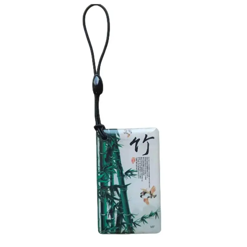 Random Pattern 10/20/50/100Pcs 13.56Mhz UID IC Changeable Key Card Rewritable NFC 1k S50 Keyfob Block 0 Writable