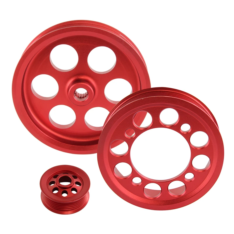Light Weight Crank Pulley For Toyota Supra 2JZ-GTE Turbo 3.0L JZA80 93-98