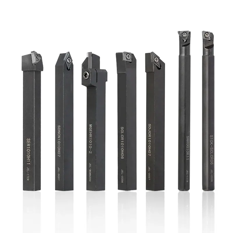 Lathe XCAN 14/15pcs Tools Carbide Inserts Holder SCLCR06 with Wrenches for Lathe Turning Tools CNC Cutting Tools smile