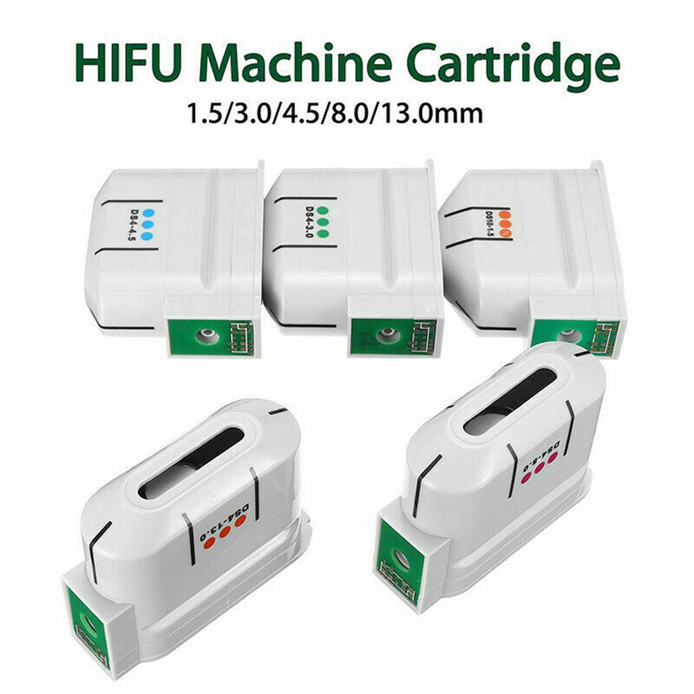 a b HIFU hine Face Shots Exchangeable Facial Body Vaginal Cartridge Anti Aging Transducer