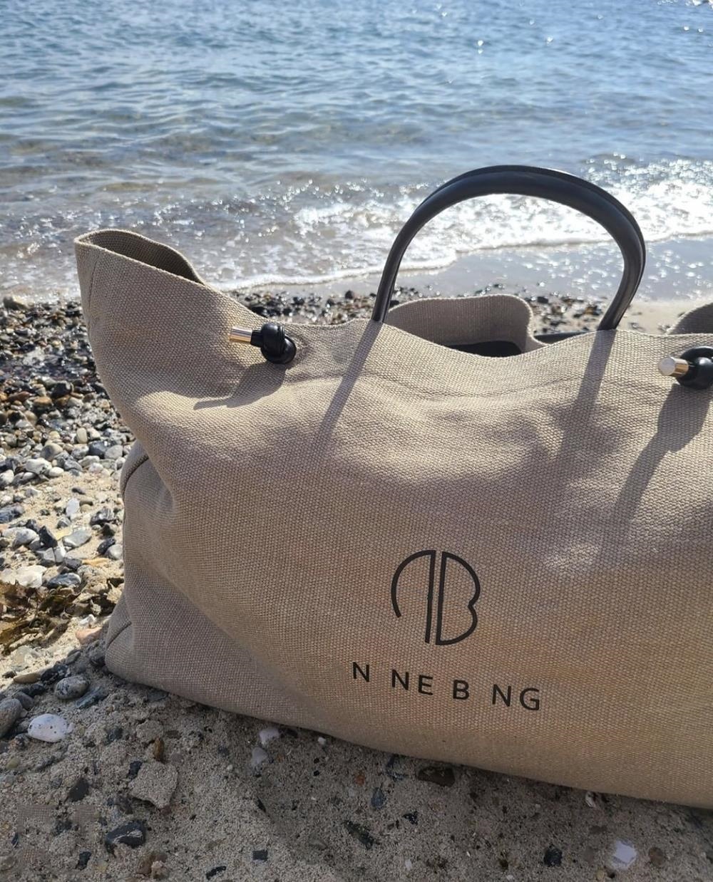 Beach bag Shopping Holiday Style Single Shoulder Beach Large Capacity Canvas Tote Bag Handbag
