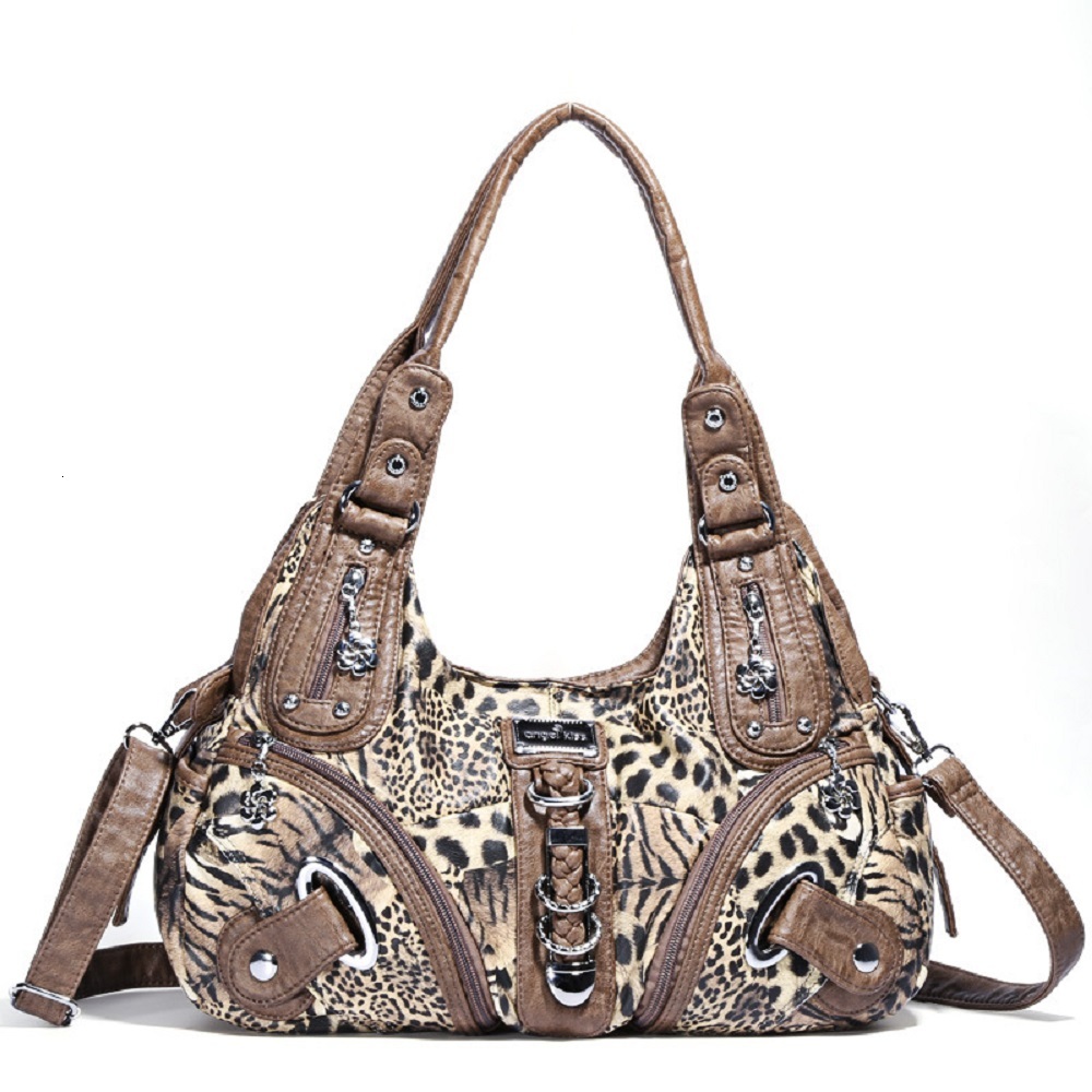 Women's Handbag Leopard Print Top Handle Handbag Fashion Handbag Garbage Bag Shoulder Bag Handbag Large Wallet