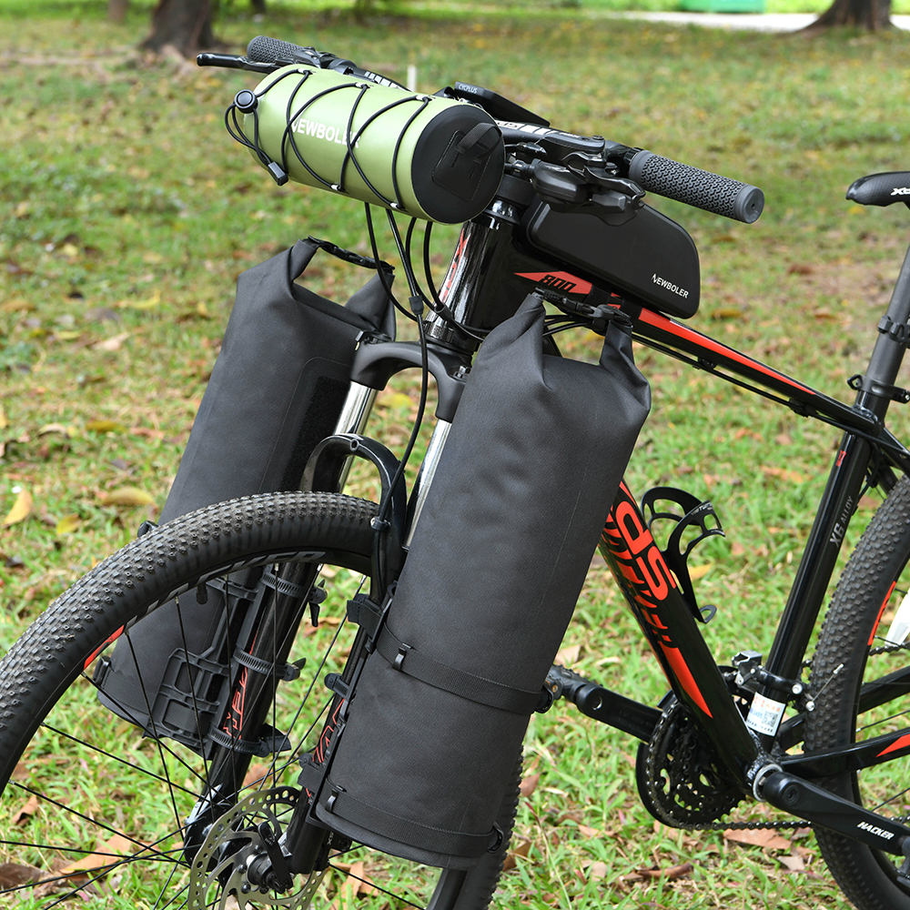 Newboler 2023 Draagbare Waterdichte Fiets Vorktas 5l Draagbare Fietstas Elektrische Scootertas Fiets Voortas Fiets Vorktas