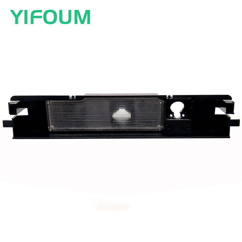 Rear YIFOUM View Car Camera Bracket License Plate Light Housing Mount For Toyota Yaris 2008 2009 2010 2011 smile