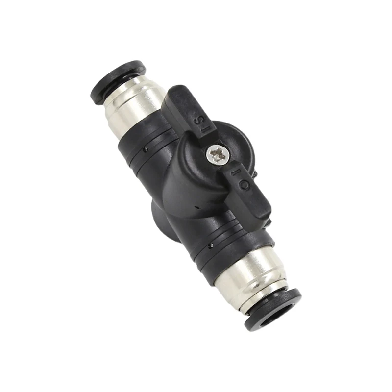 BUC-6 BUL-6 8 10 12 HVFF-4 Black Pneumatic Quick 2025 Coupling Manual Vae Steering Switch Manual Ball Vae Air new Hose 4 6 8 10 12mm
