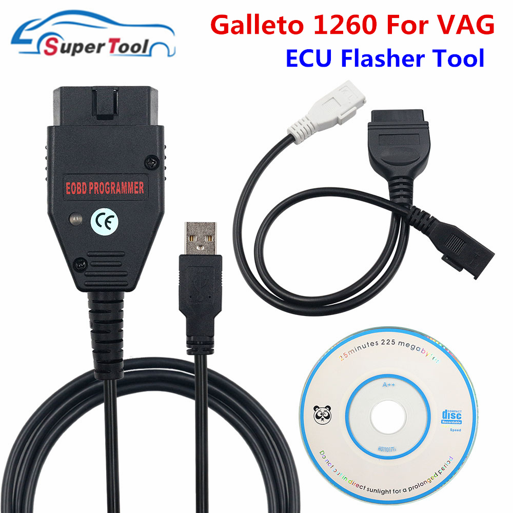 1260 OBD2 ECU Galletto Chip Tuning Scanner With FTDI FT232RQ EOBD/OBDII Flasher Galletto 1260 ECU Chip Tuning Interface Scanner smile