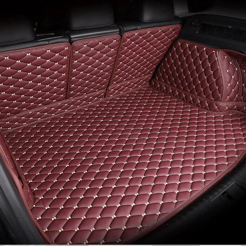 Fully Enclosed Car Trunk Mat for RENAULT ARKANA Kadjar Koleos MEGANE GRAN COUPE Duster Captur II Zoe R135 Special Tailgate Pad