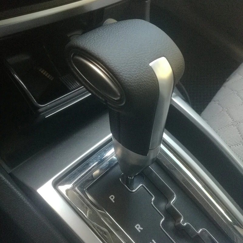 knob Automatic Gearbox Shift Handles Gear Shift Knob Lever Stick Head for Chrer 300C Genuine Leather Handball Free Shipping smile