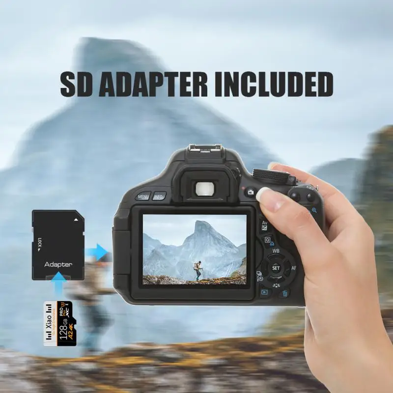 Class10 Micro TF/SD Card 2TB 1TB 512GB High Speed 100mb/s V30 U3 Memory Card TF Flash Card With Adapter For Nintendo Switch