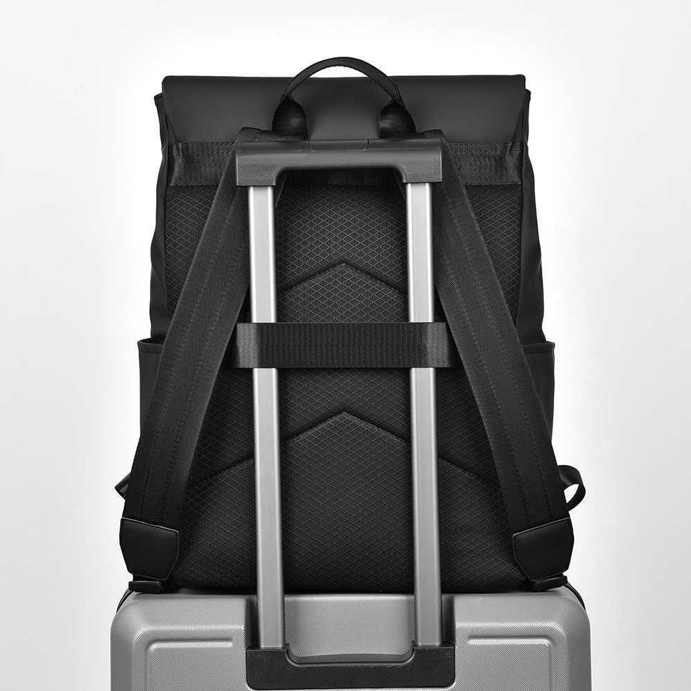 Wind Casual Backpack New Men's Bag Simple And Fashionable Backpack Large Capacity Single Shoulder Bag Trend