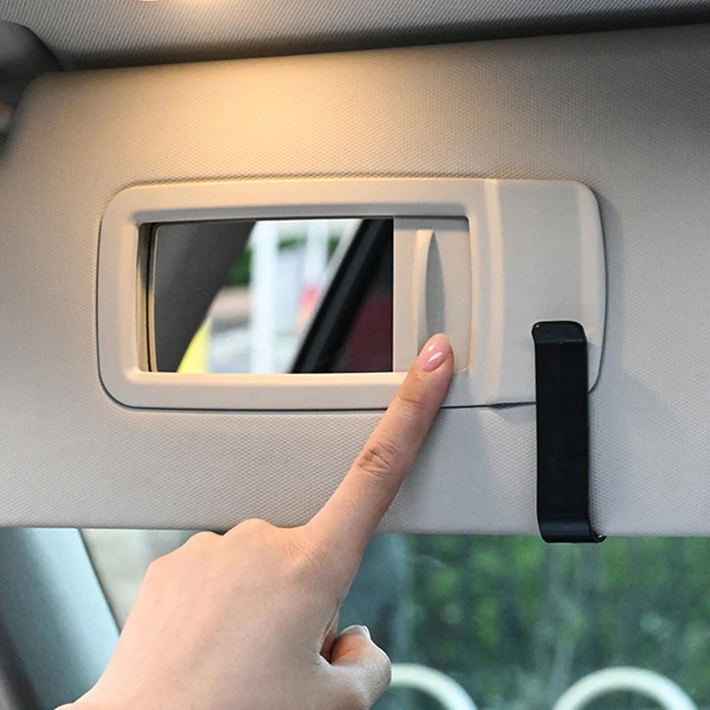 Case Universal Glasses Car 2 In 1 Auto Sun Visor ddmysmile Sunglasses Holder Card Stand Multicolor Glasses Clip Car Accessories Interior Smile