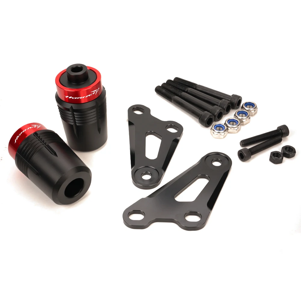 CB For HONDA CB750 750 HORNET 2023 + Motorcycle Accessories CNC Aluminum Frame Slider Falling Protector Engine Crash Pad smile +