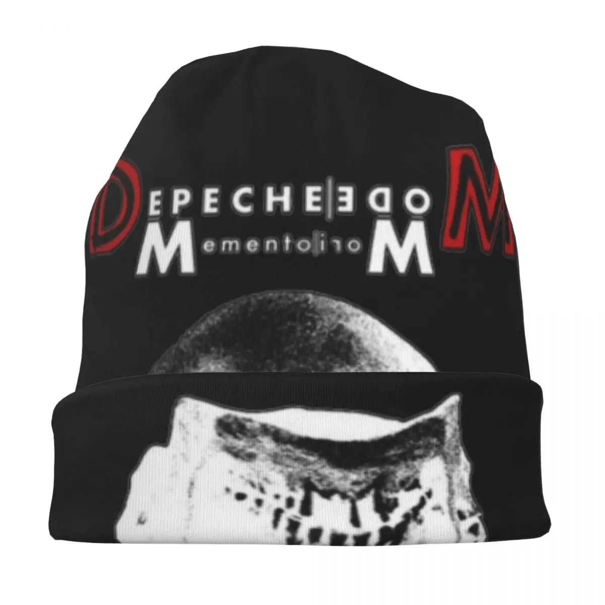 Depeches Mode Skull Memento Mori Bonnet Hats Autumn Winter Street Skullies Beanies Hats for Men Women Knitting Hats Summer Cap