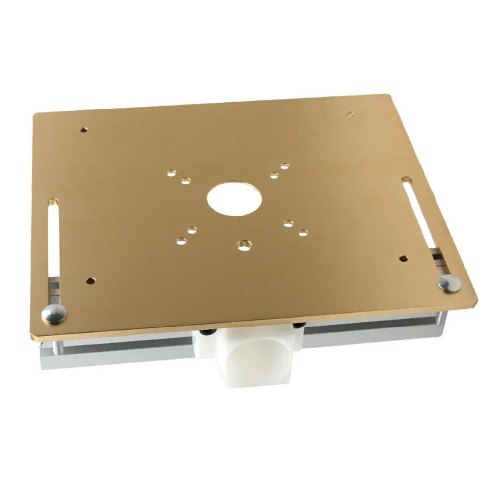 C8 Aluminum Router Table Insert Plate W/ Miter Gauge for Woodworking Benches new Table 2025 Saw Multifunctional Trimmer Engraving hine