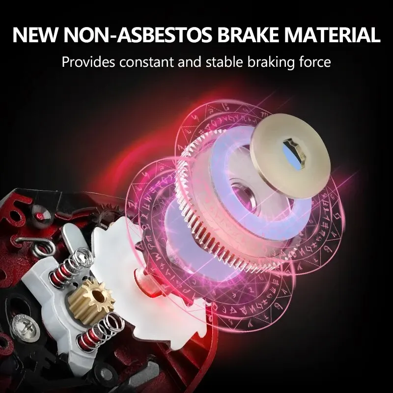 Fishing MEREDITH CR Series Reel Professional Ultra Light 7.2.1 Gear Ratio Carp Baitcasting Wheel Carp Fishing Casting Reel smile