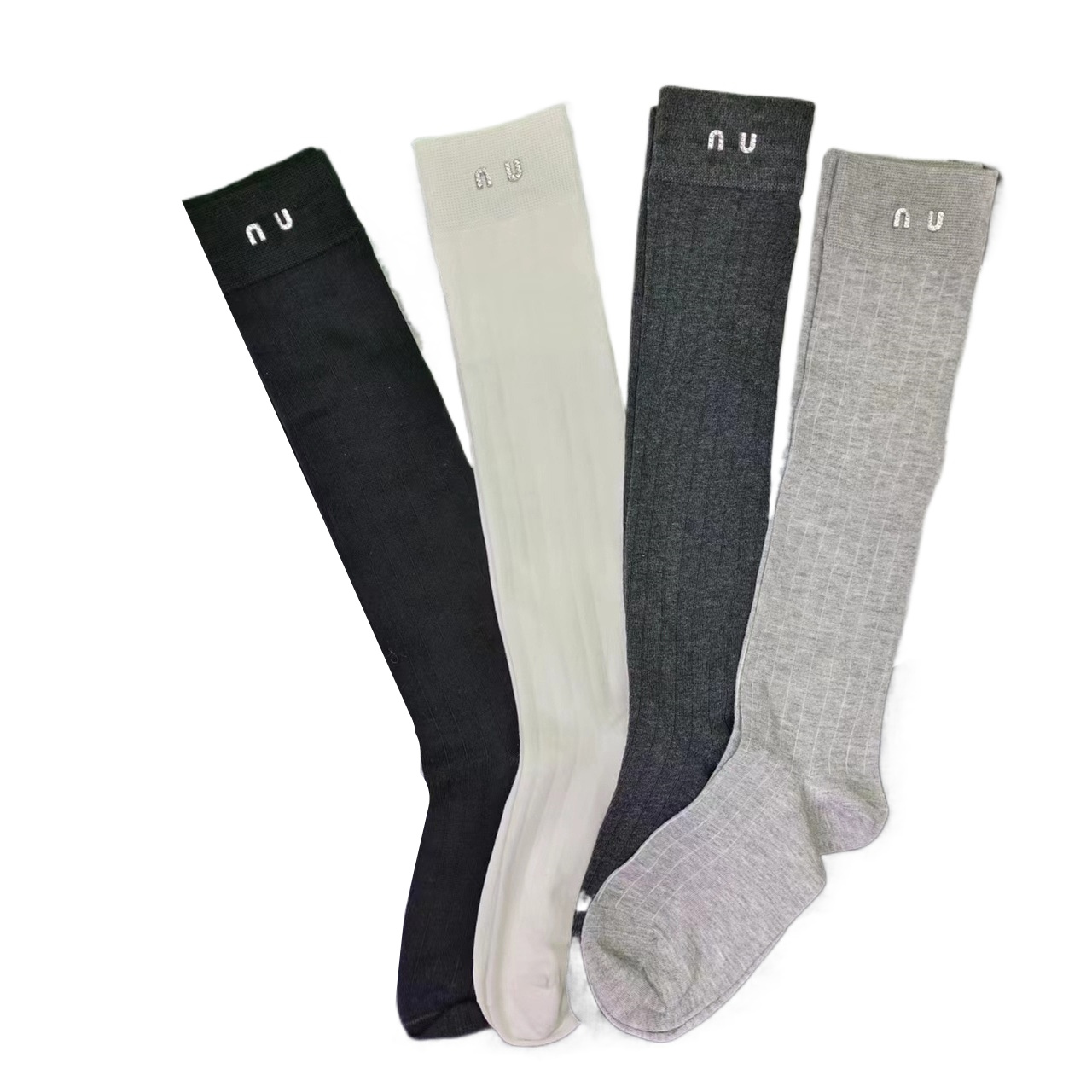 Luxury stocking Designer Mens Womens Socks rhinestone stockings high quality senior streets comfortable knee leg sock letter pattern