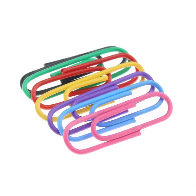 Planner 50-300Pc Simplicity Bookmark Paper Clip Metal Material Bookmarks Marking Clip ddmysmile For Book Stationery School Office Supplies Smile