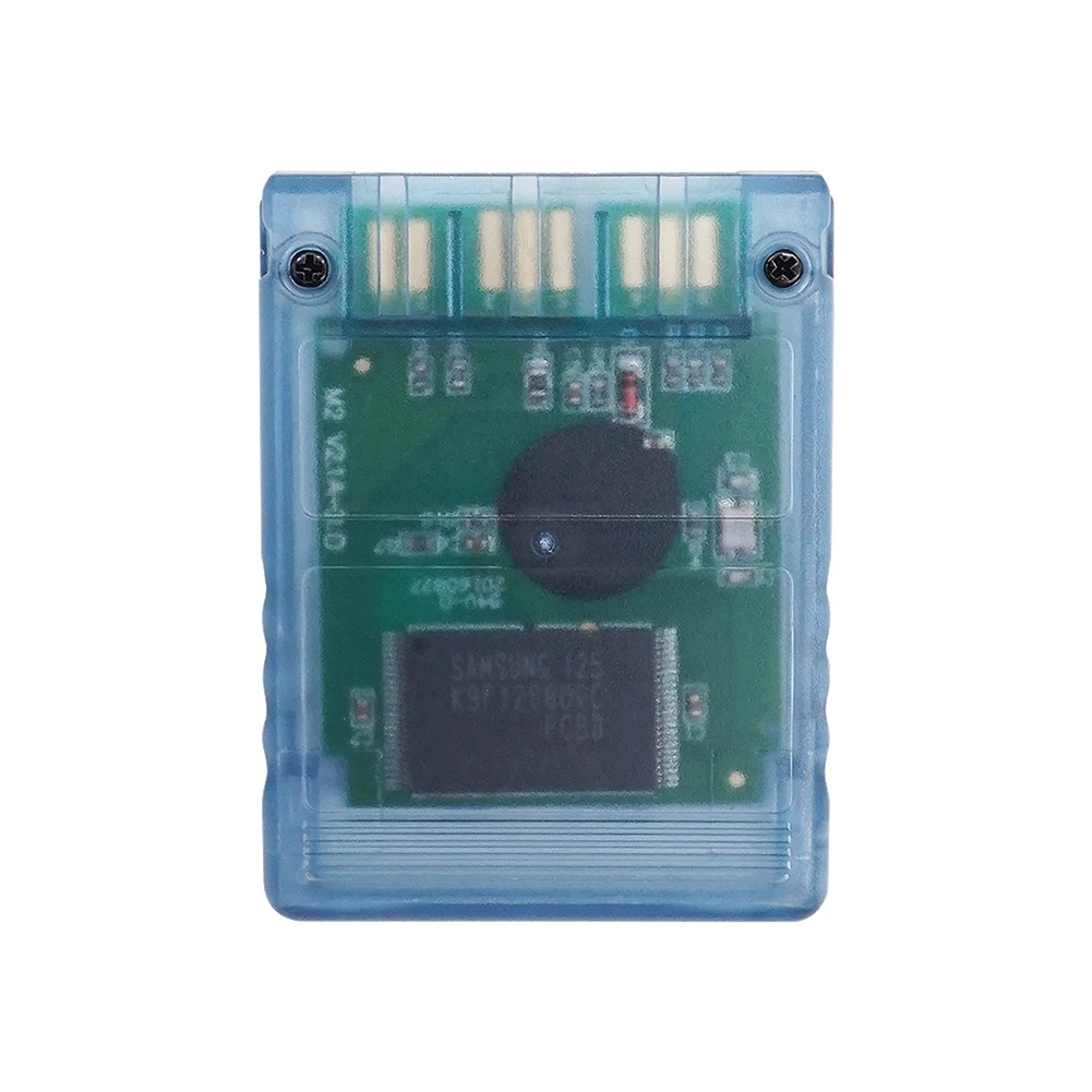 Free Mcboot ddmysmile Memory 8Mb/16Mb/32Mb/64Mb Card Transparent Shell Game Storage Card Gaming Memory Card For Ps2 FMCB Memory Card Smile