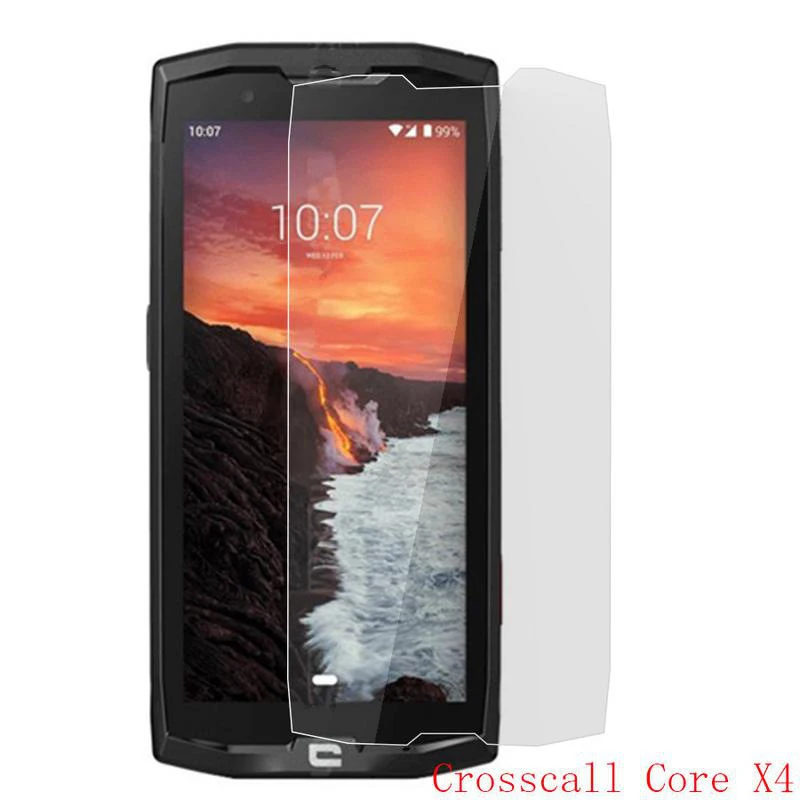 100% Original 2.5D Tempered Glass For Crosscall Core X4 M4 Screen Protector protective film For Crosscall Core M5 M4 GO Glass